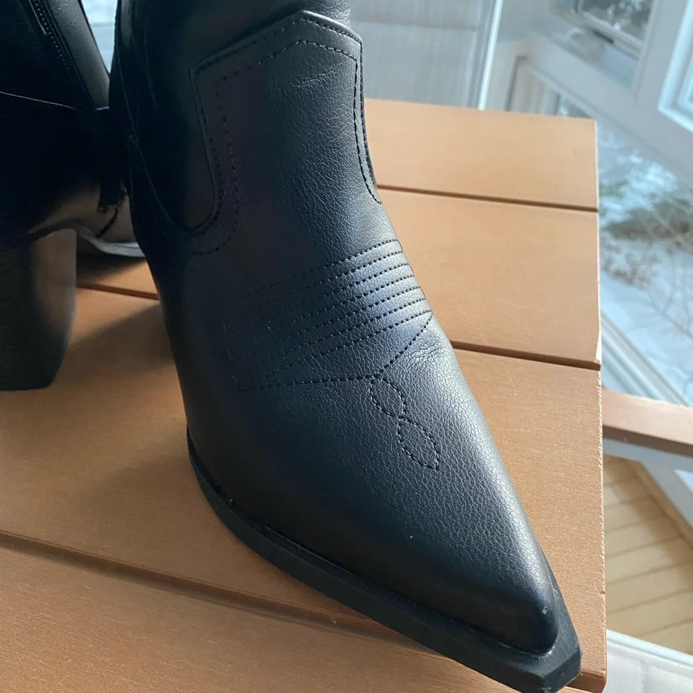 SO Goods Tapanga short black western boots - Picture 4 of 9